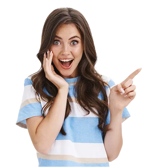 Excited Woman